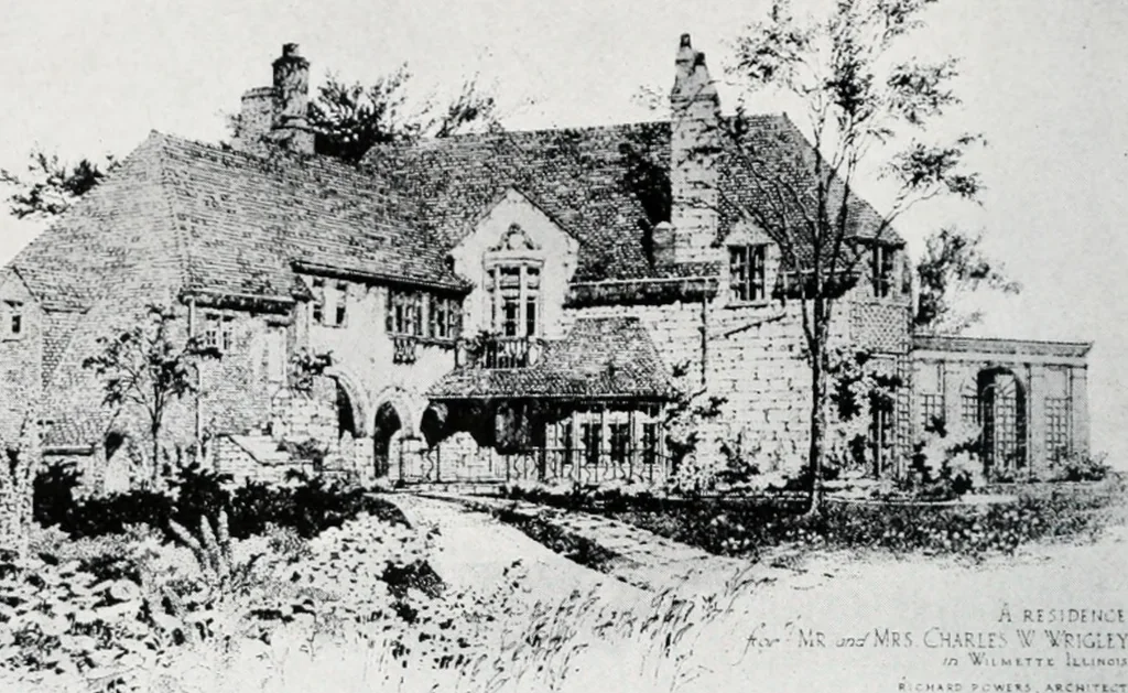An illustration from Handbook for architects and builders, 1898, leaf 312