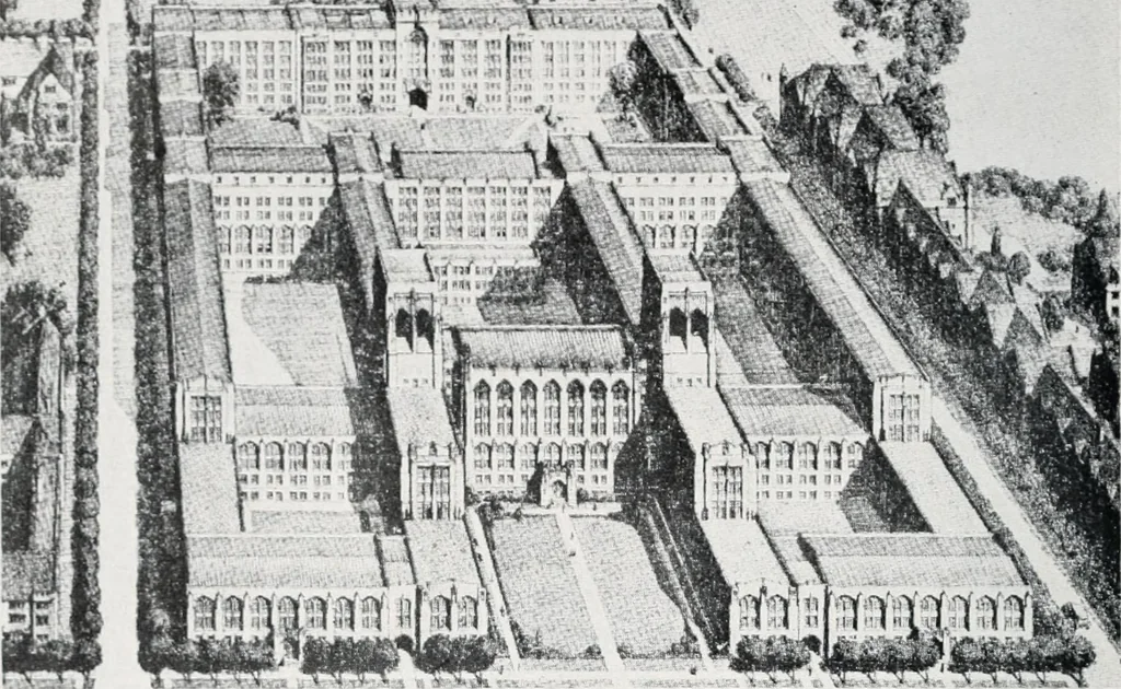 An illustration from Handbook for architects and builders, 1898, leaf 398