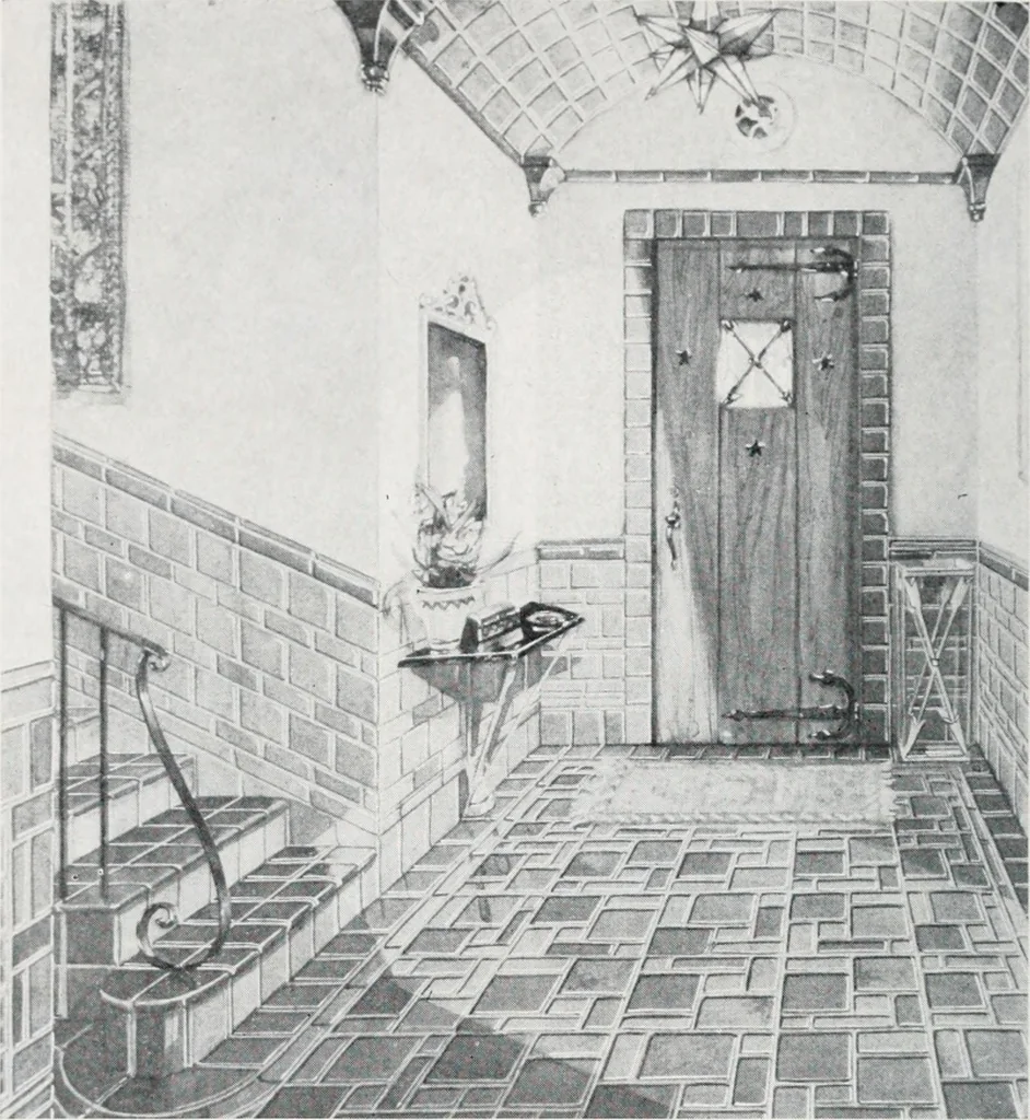 An illustration from Handbook for architects and builders, 1898, leaf 432