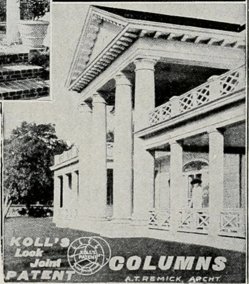 An illustration from Handbook for architects and builders, 1898, leaf 443