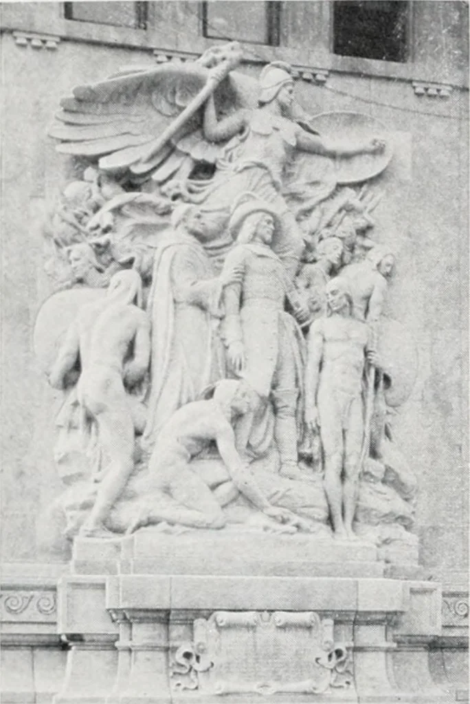 An illustration from Handbook for architects and builders, 1898, leaf 492