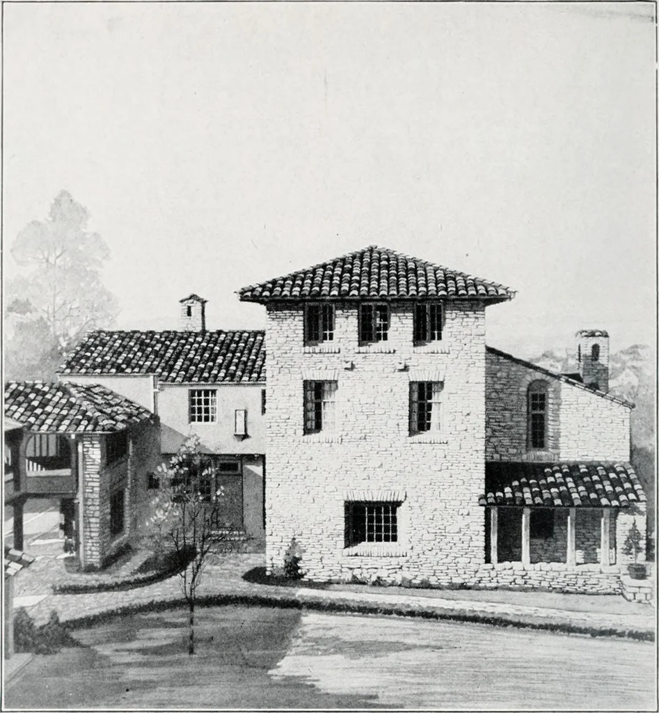 An illustration from Handbook for architects and builders, 1898, leaf 50