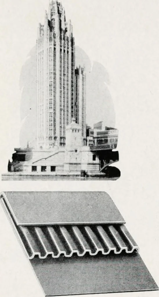 An illustration from Handbook for architects and builders, 1898, leaf 500