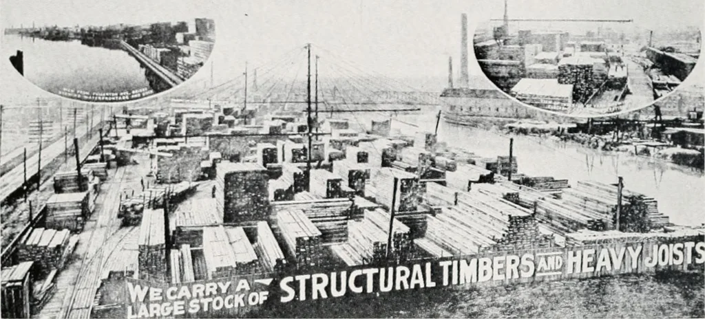 An illustration from Handbook for architects and builders, 1898, leaf 506
