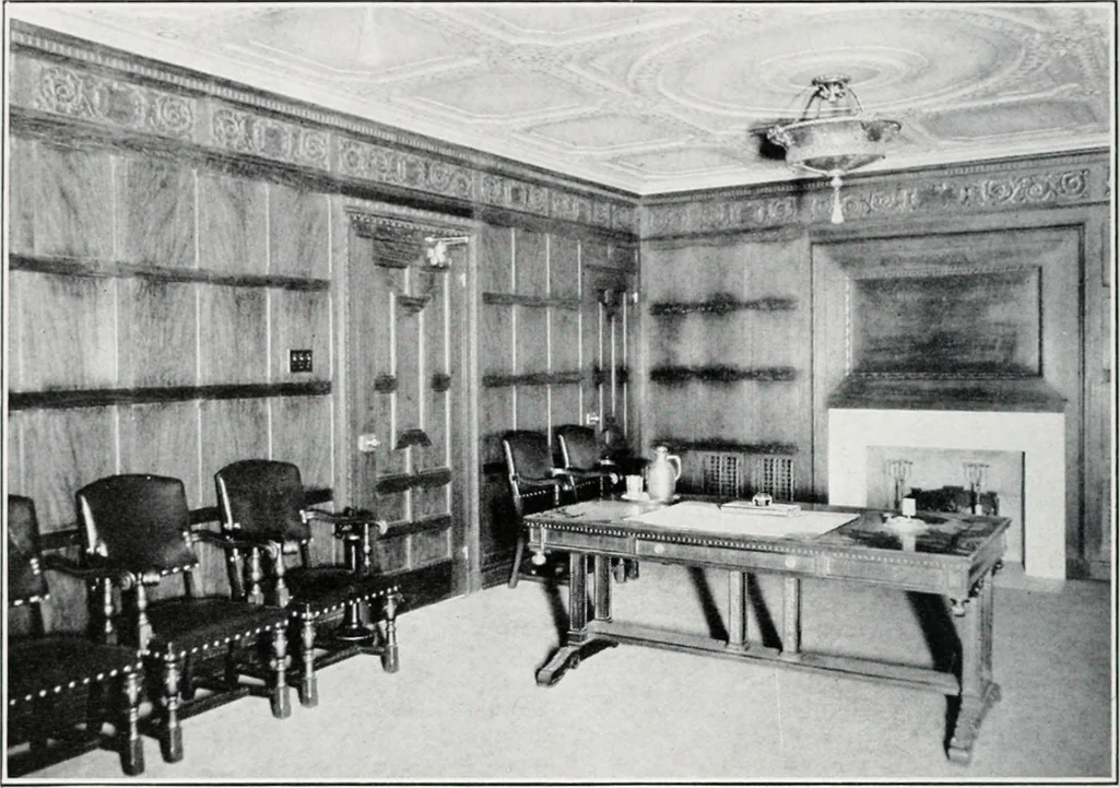 An illustration from Handbook for architects and builders, 1898, leaf 530