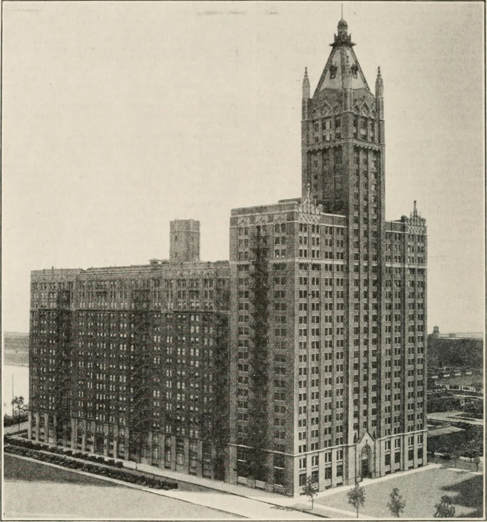 An illustration from Handbook for architects and builders, 1898, leaf 676