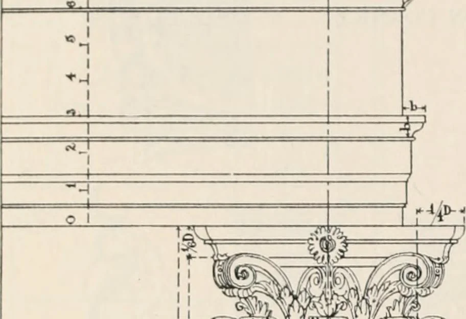 An illustration from Handbook for architects and builders, 1898, leaf 756