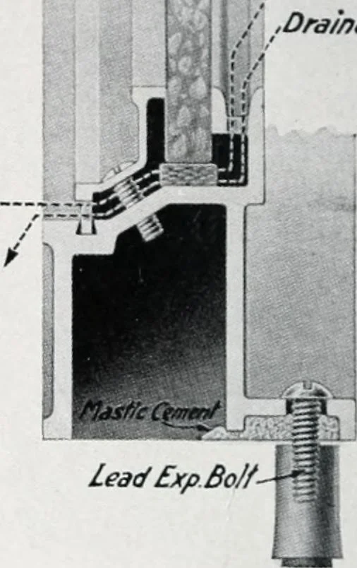 An illustration from Handbook for architects and builders, 1898, leaf 96