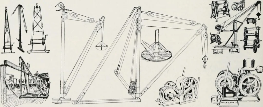 An illustration from Handbook for architects and builders, 1898, leaf 157
