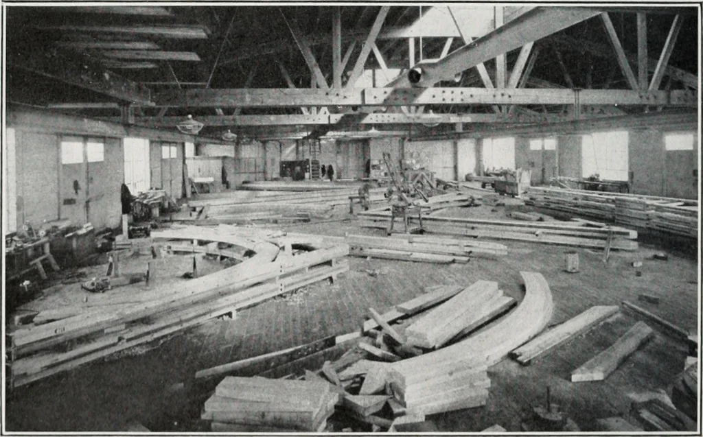 An illustration from Handbook for architects and builders, 1898, leaf 305