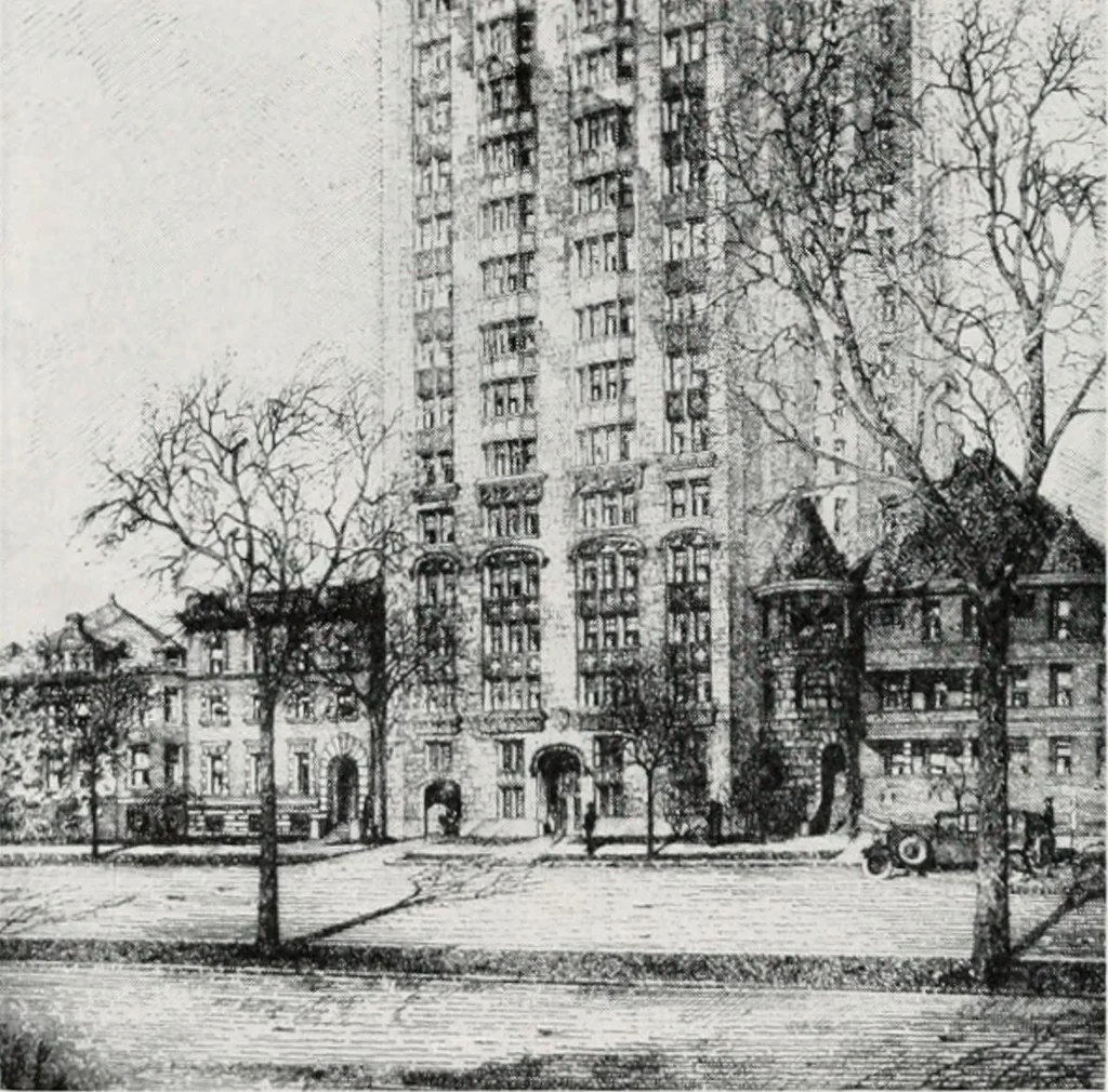 An illustration from Handbook for architects and builders, 1898, leaf 317