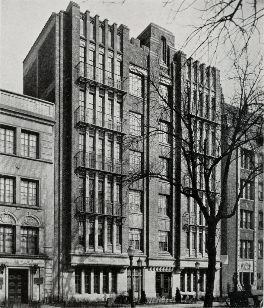 An illustration from Handbook for architects and builders, 1898, leaf 337