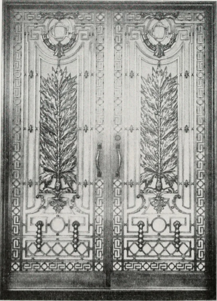 An illustration from Handbook for architects and builders, 1898, leaf 461
