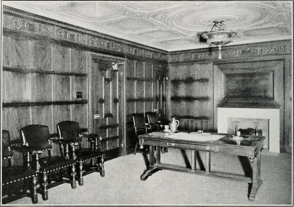 An illustration from Handbook for architects and builders, 1898, leaf 513
