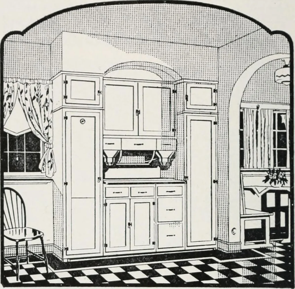 An illustration from Handbook for architects and builders, 1898, leaf 515