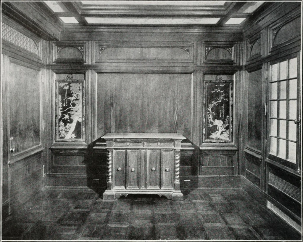 An illustration from Handbook for architects and builders, 1898, leaf 521