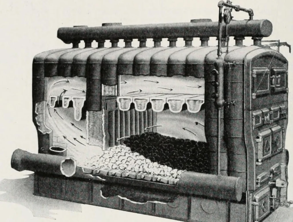 An illustration from Handbook for architects and builders, 1898, leaf 527