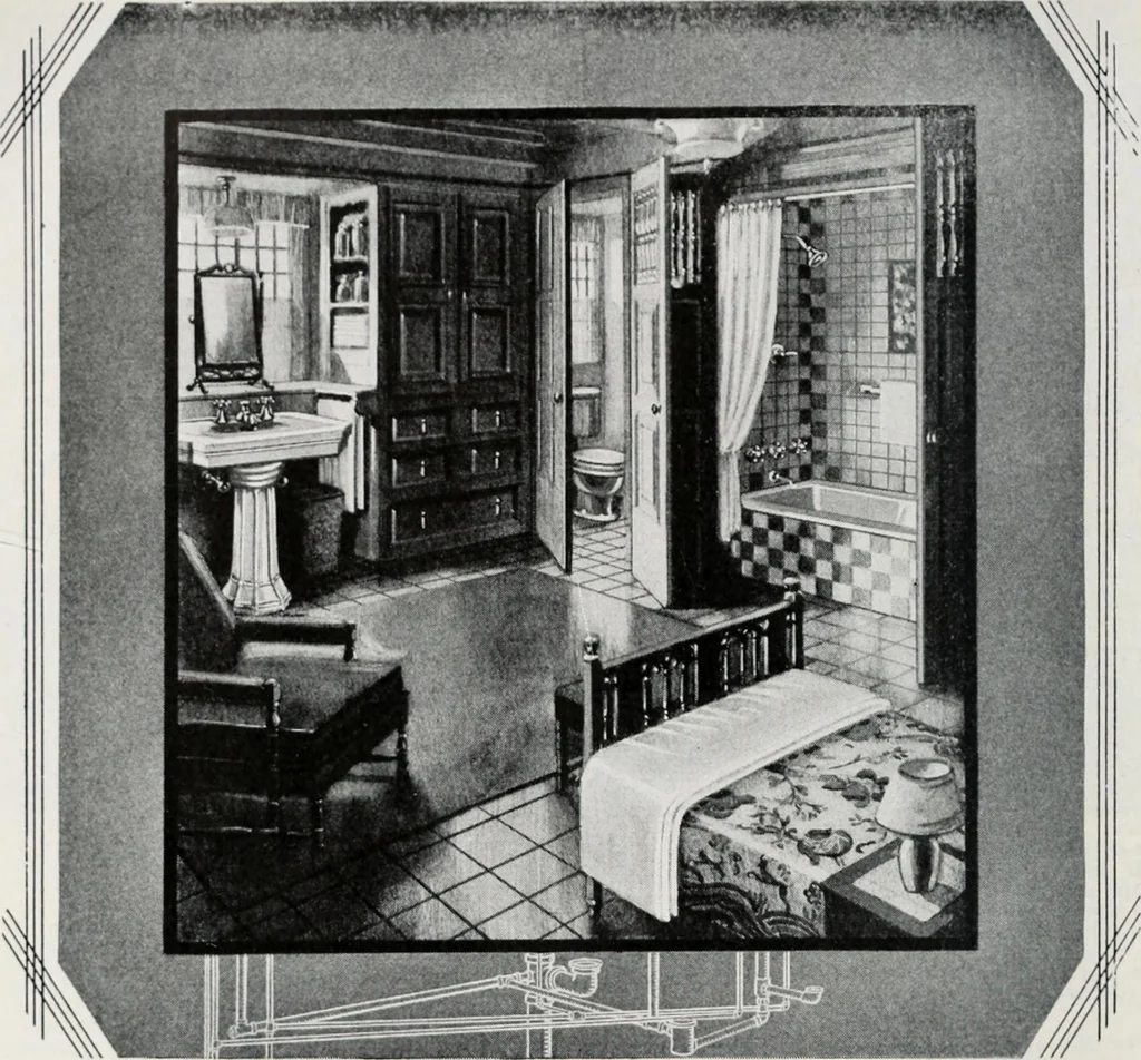 An illustration from Handbook for architects and builders, 1898, leaf 621