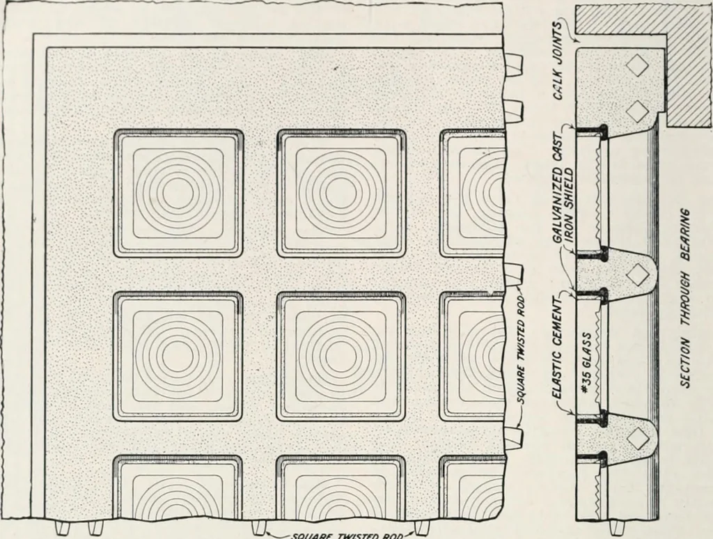 An illustration from Handbook for architects and builders, 1898, leaf 673