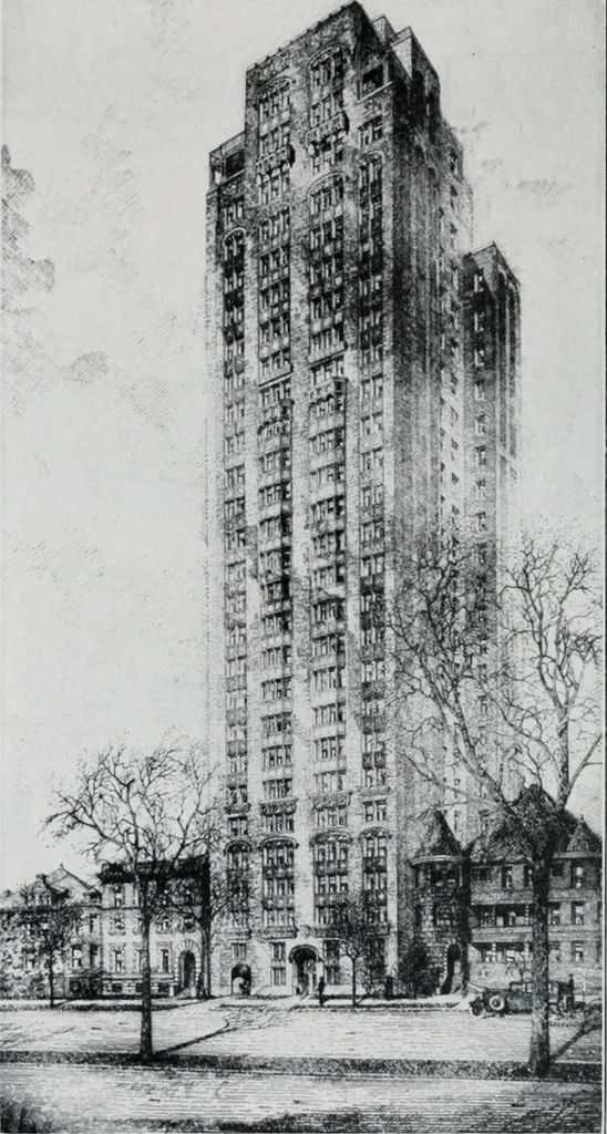 An illustration from Handbook for architects and builders, 1898, leaf 129