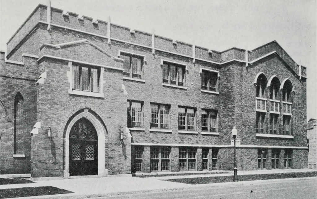An illustration from Handbook for architects and builders, 1898, leaf 143