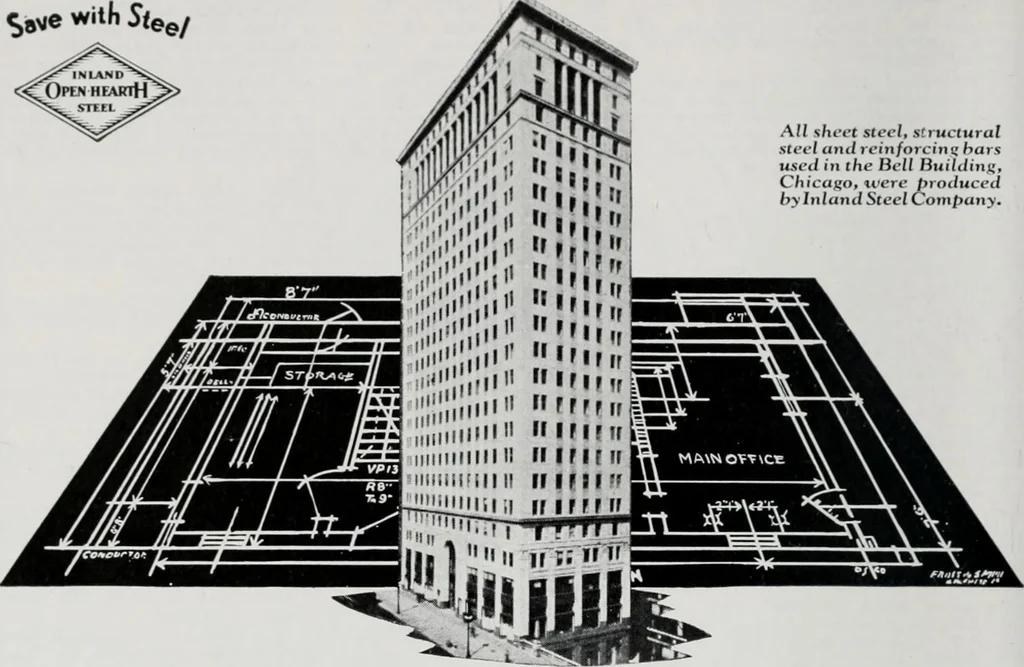An illustration from Handbook for architects and builders, 1898, leaf 397
