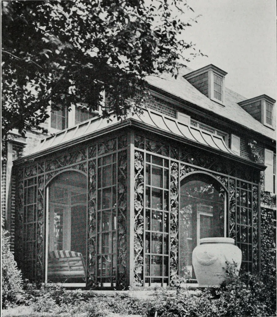 An illustration from Handbook for architects and builders, 1898, leaf 413