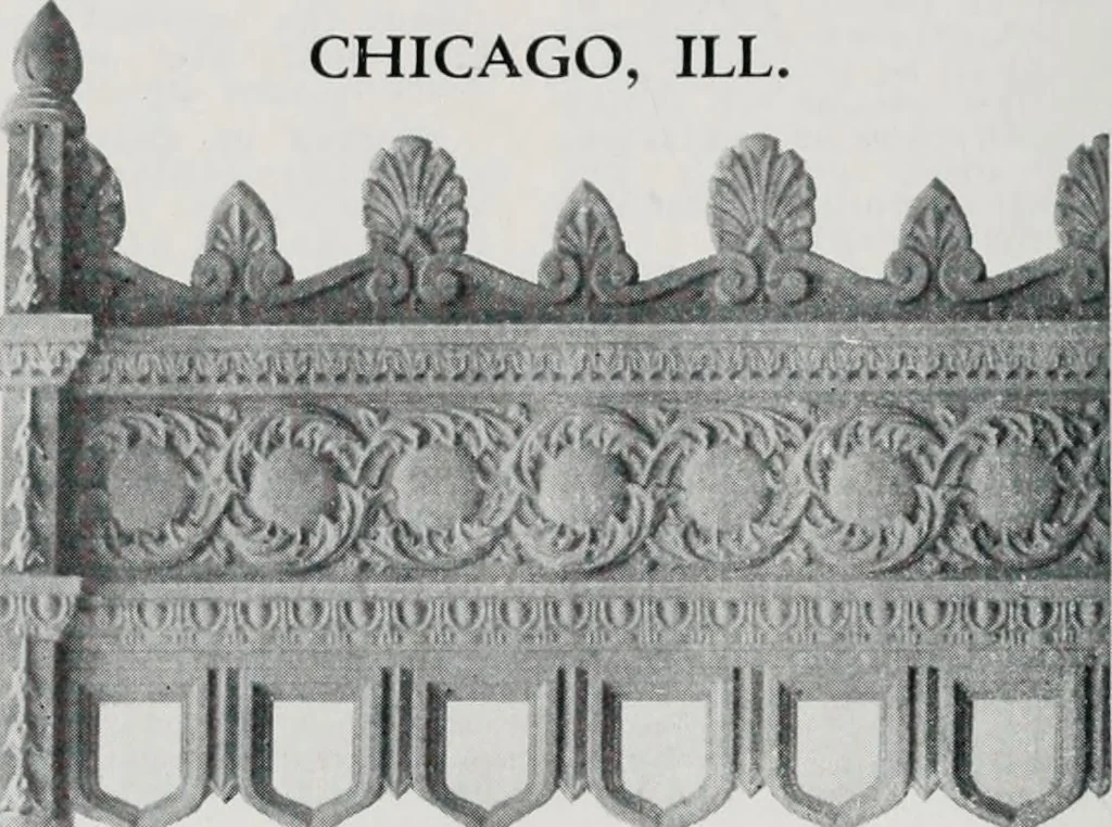 An illustration from Handbook for architects and builders, 1898, leaf 419
