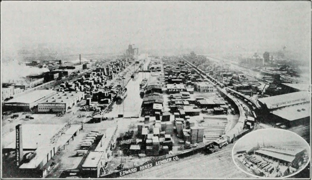 An illustration from Handbook for architects and builders, 1898, leaf 445