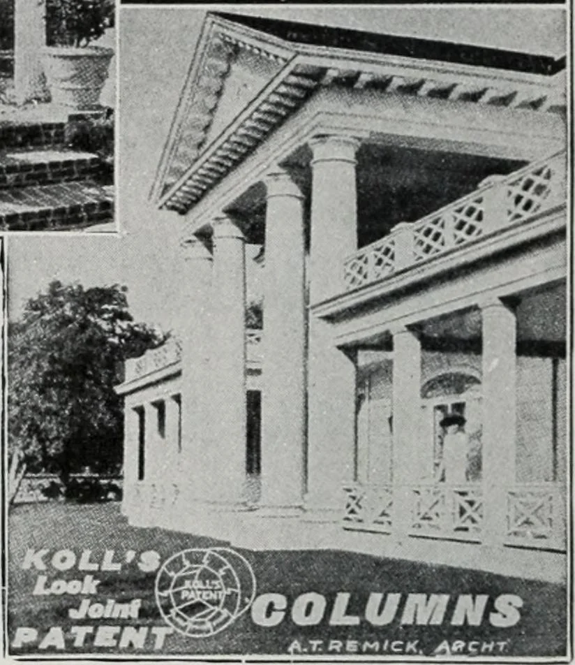 An illustration from Handbook for architects and builders, 1898, leaf 615