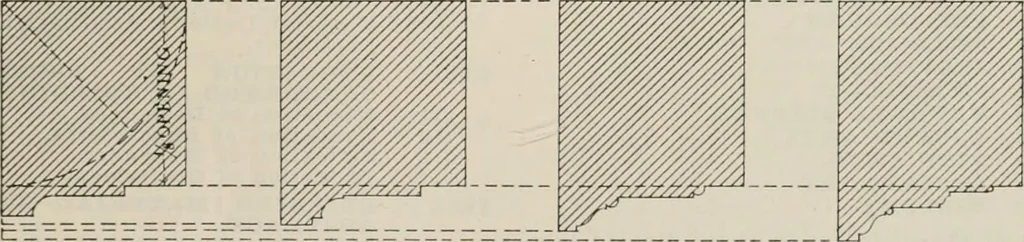 An illustration from Handbook for architects and builders, 1898, leaf 664