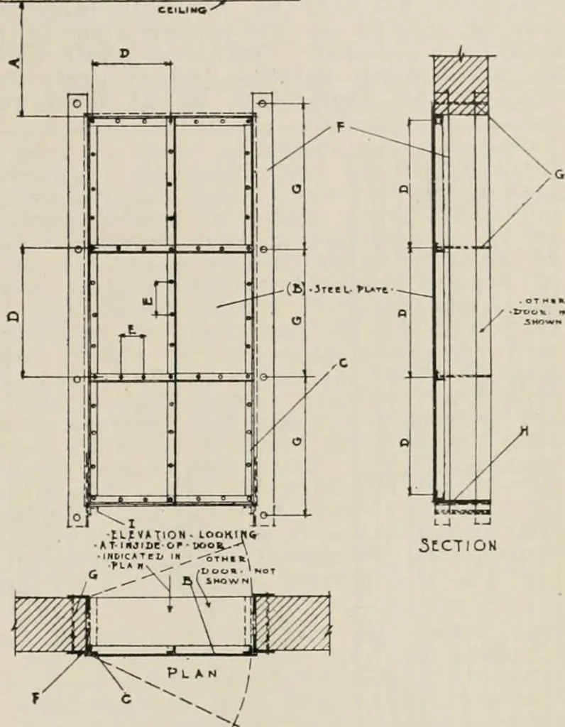 An illustration from Handbook for architects and builders, 1898, leaf 218