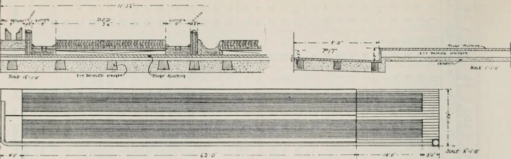 An illustration from Handbook for architects and builders, 1898, leaf 533