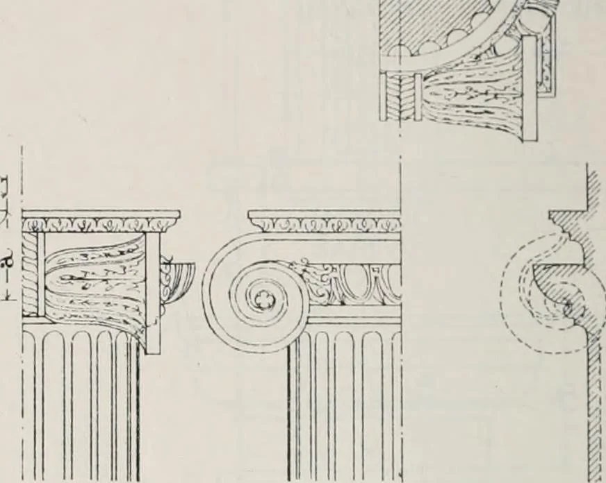 An illustration from Handbook for architects and builders, 1898, leaf 547