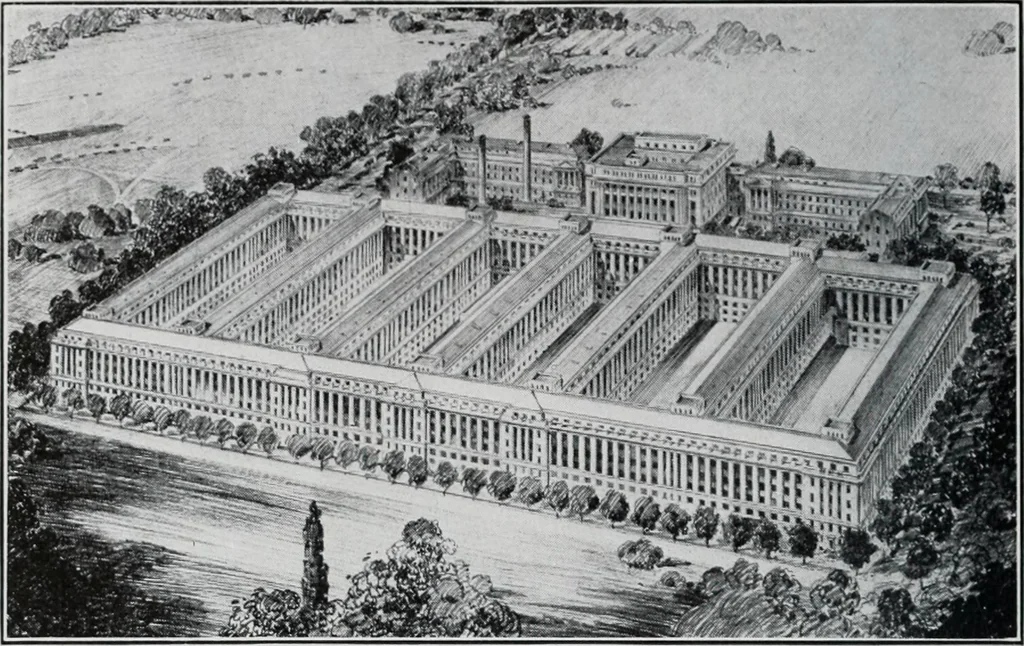 An illustration from Handbook for architects and builders, 1898, leaf 568
