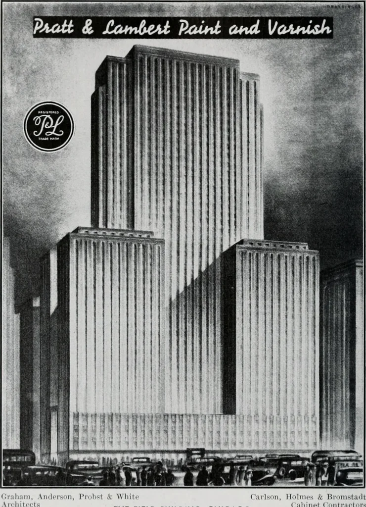 An illustration from Handbook for architects and builders, 1898, leaf 696