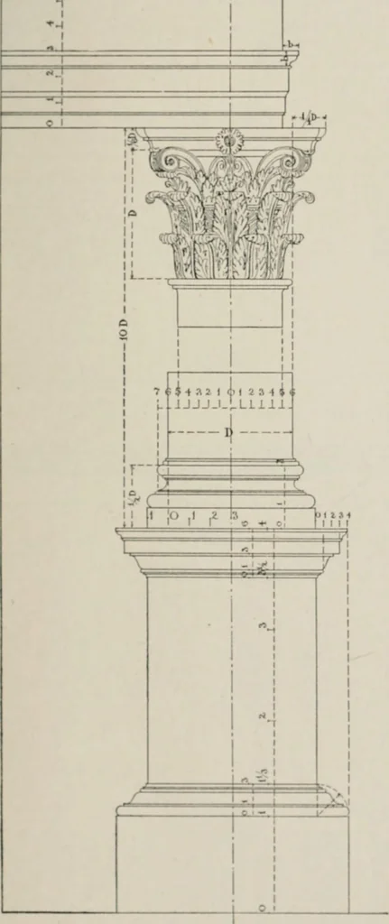An illustration from Handbook for architects and builders, 1898, leaf 777