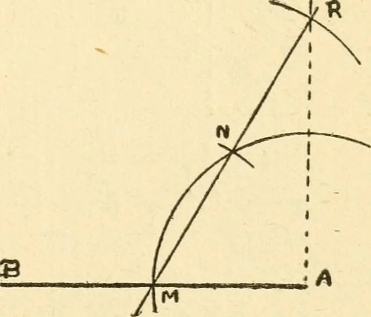 An illustration from Handbook for carpet measurers, cutters and salesmen, 1905, leaf 72