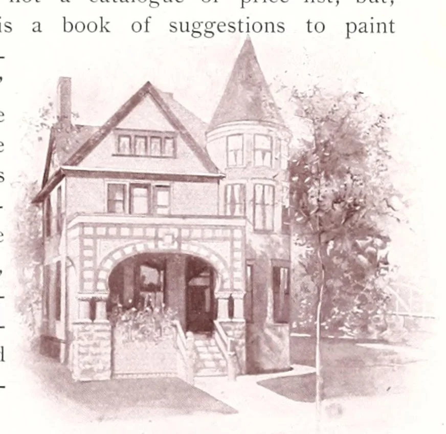 An illustration from A handbook for housepaint users., 1899, leaf 5