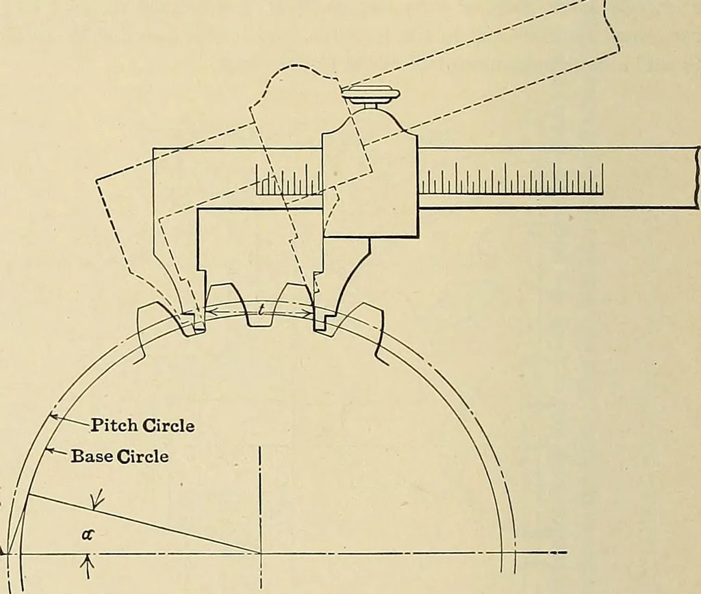 An illustration from Handbook for machine designers, shop men and draftsmen, 1916, leaf 126