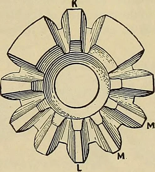 An illustration from Handbook for machine designers, shop men and draftsmen, 1916, leaf 139