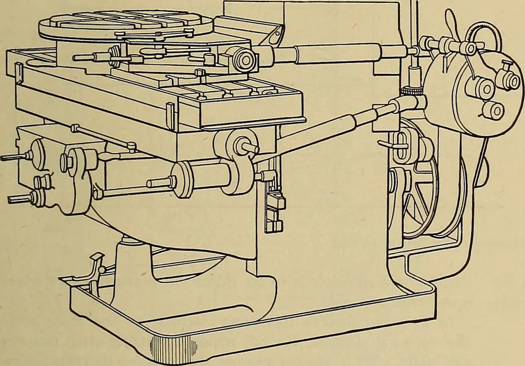An illustration from Handbook for machine designers, shop men and draftsmen, 1916, leaf 19