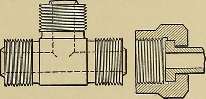 An illustration from Handbook for machine designers, shop men and draftsmen, 1916, leaf 285