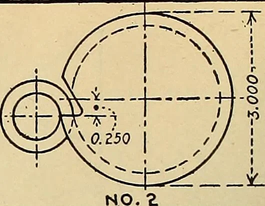 An illustration from Handbook for machine designers, shop men and draftsmen, 1916, leaf 300
