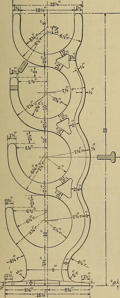 An illustration from Handbook for machine designers, shop men and draftsmen, 1916, leaf 301