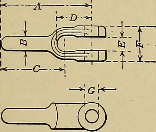 An illustration from Handbook for machine designers, shop men and draftsmen, 1916, leaf 305