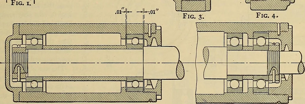 An illustration from Handbook for machine designers, shop men and draftsmen, 1916, leaf 49