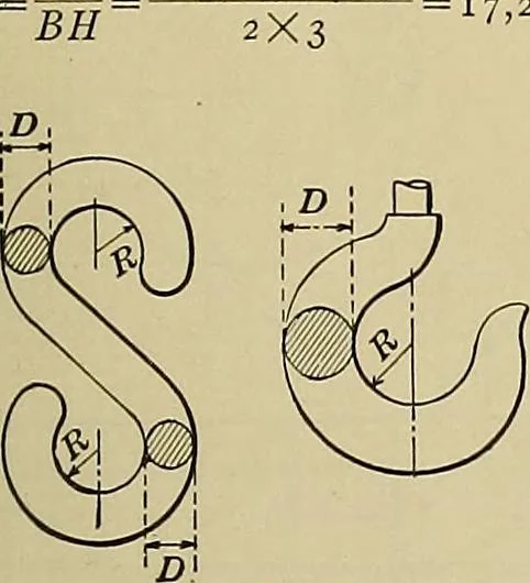 An illustration from Handbook for machine designers, shop men and draftsmen, 1916, leaf 507