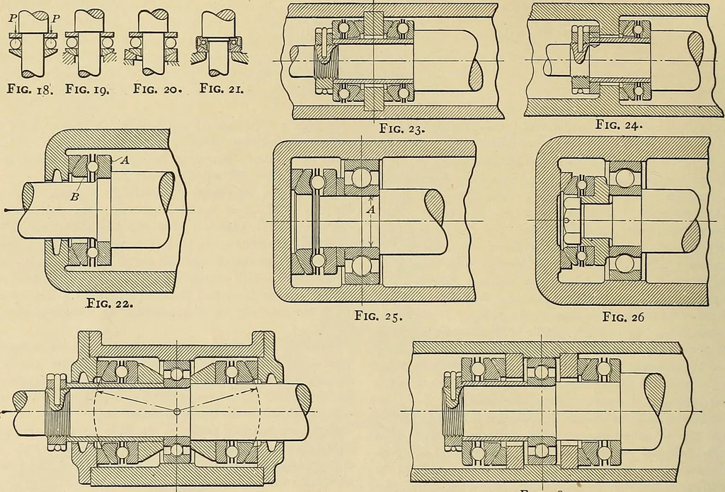An illustration from Handbook for machine designers, shop men and draftsmen, 1916, leaf 52