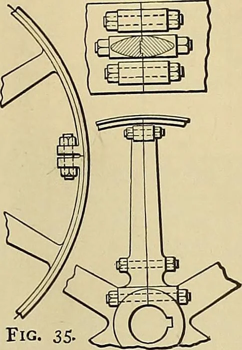 An illustration from Handbook for machine designers, shop men and draftsmen, 1916, leaf 83